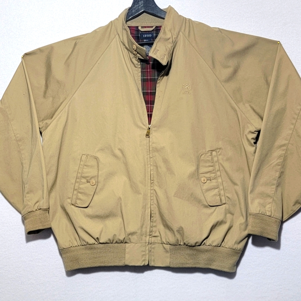 IZOD Winbreaker‎ Bomber Jacket Size L